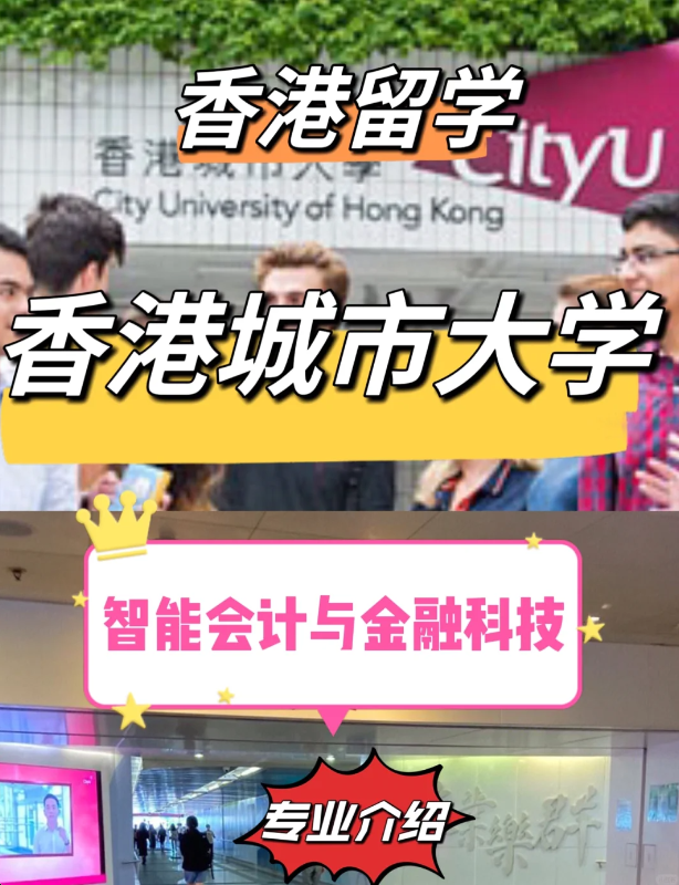 香港城市大學智能會計與金融科技碩士怎么樣？申請條件如何？